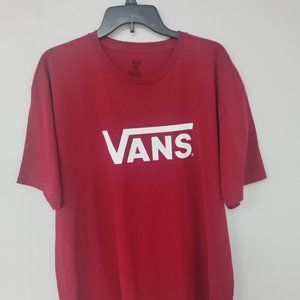 Vans Men's X Large Red T Shirt
